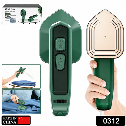 Portable Mini Steam Iron – Dry & Wet Ironing | Travel-Friendly Handheld Garment Steamer