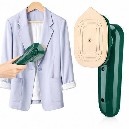 Portable Mini Steam Iron – Dry & Wet Ironing | Travel-Friendly Handheld Garment Steamer