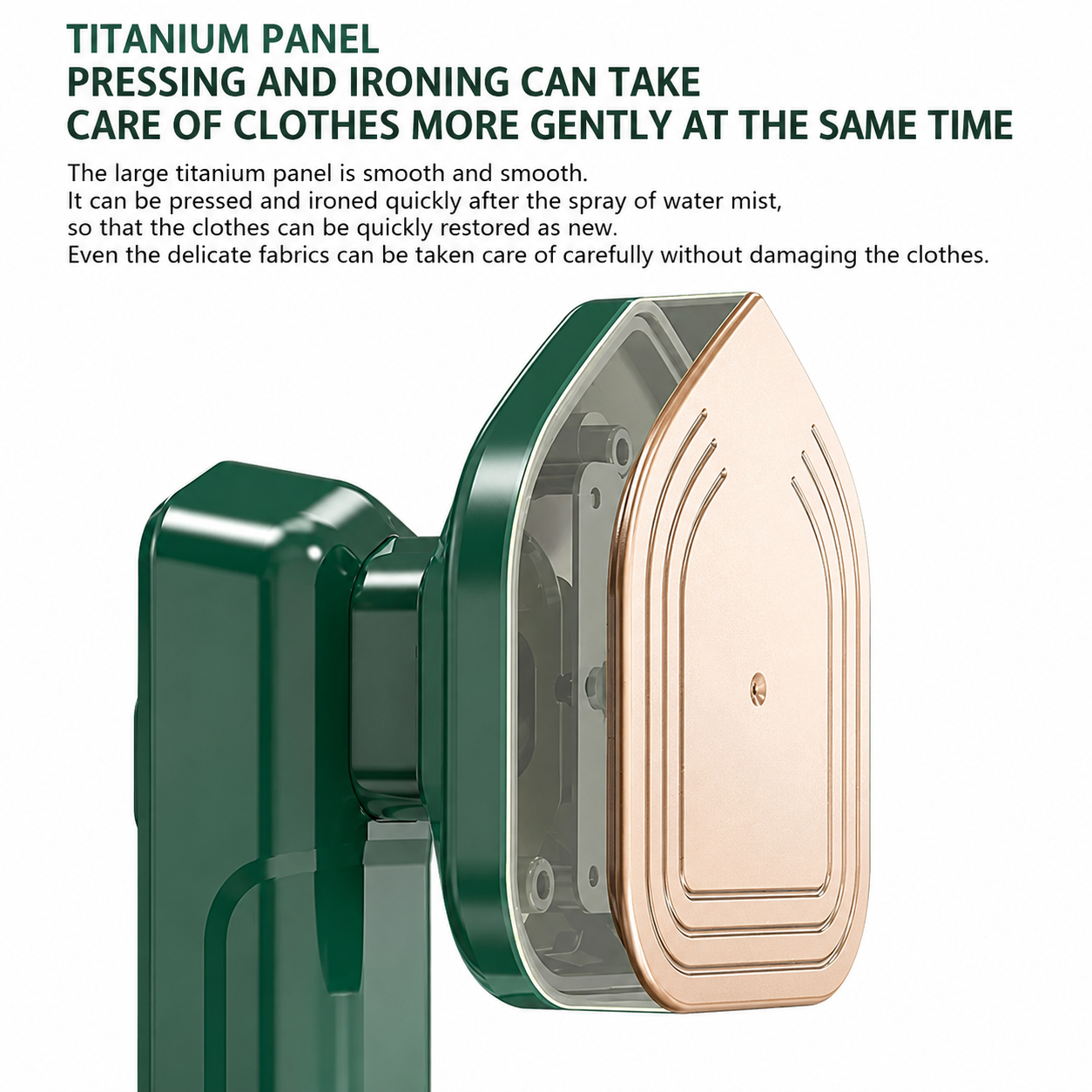 Portable Mini Steam Iron – Dry & Wet Ironing | Travel-Friendly Handheld Garment Steamer